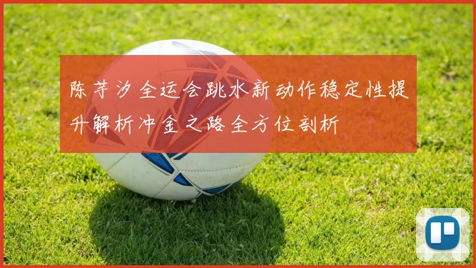 陈芋汐全运会跳水新动作稳定性提升解析冲金之路全方位剖析